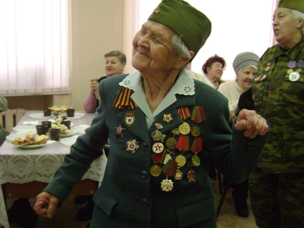 участница Сталинградской битвы Степыкина З. П.